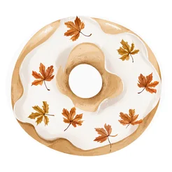 Free clipart fall themed donut